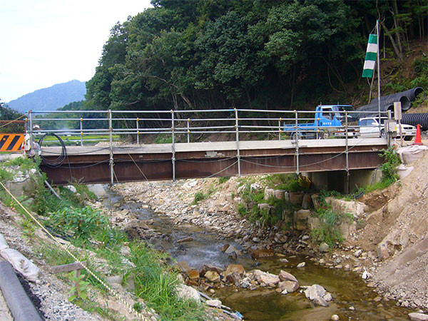 H鋼仮橋